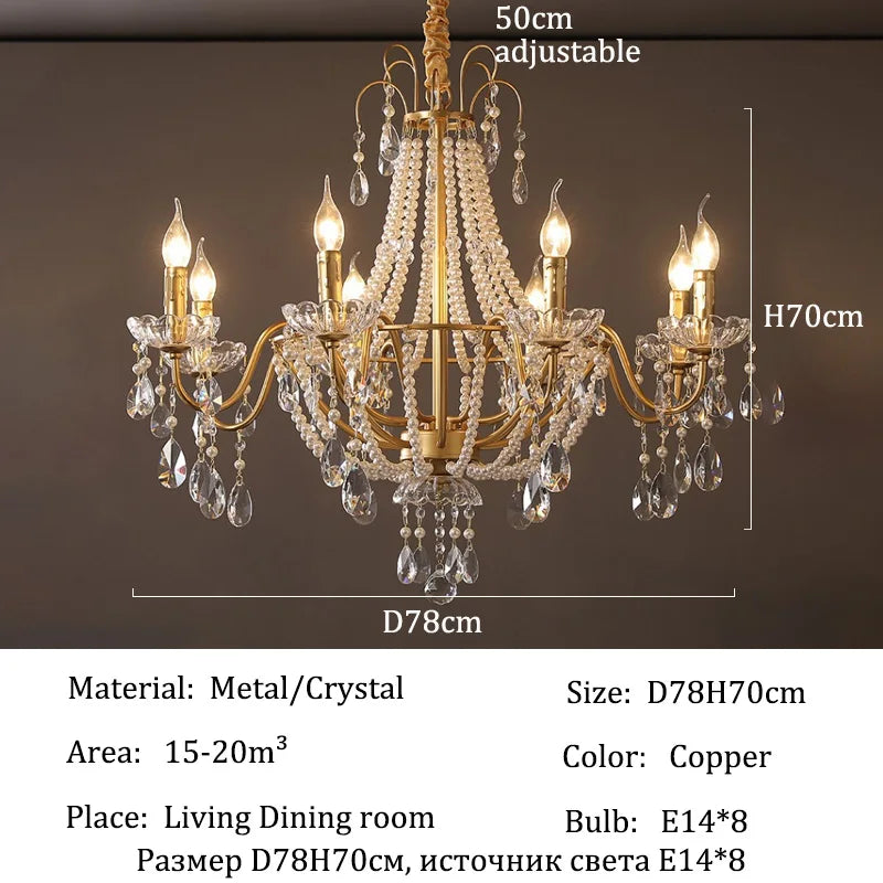 French Crystal Chandelier