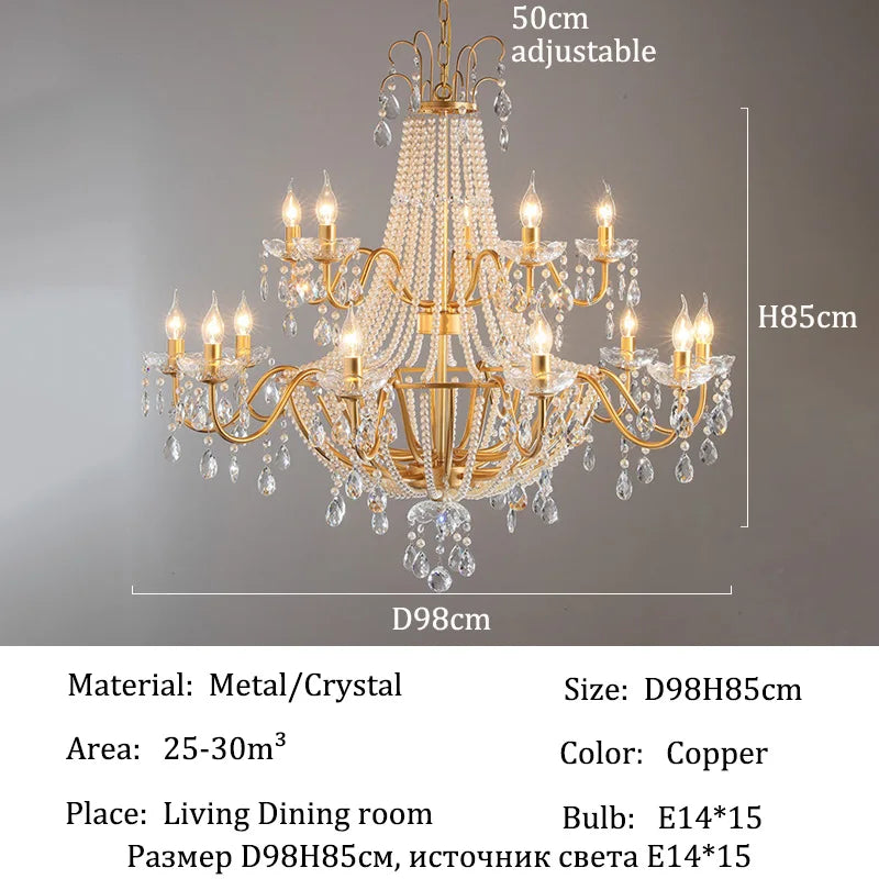 French Crystal Chandelier