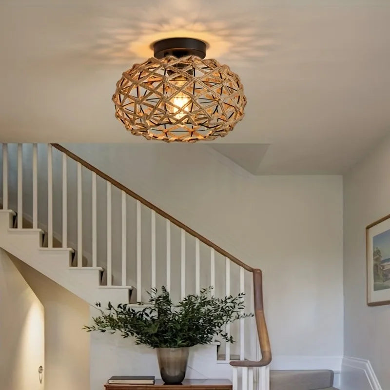 Rope Style Ceiling Light