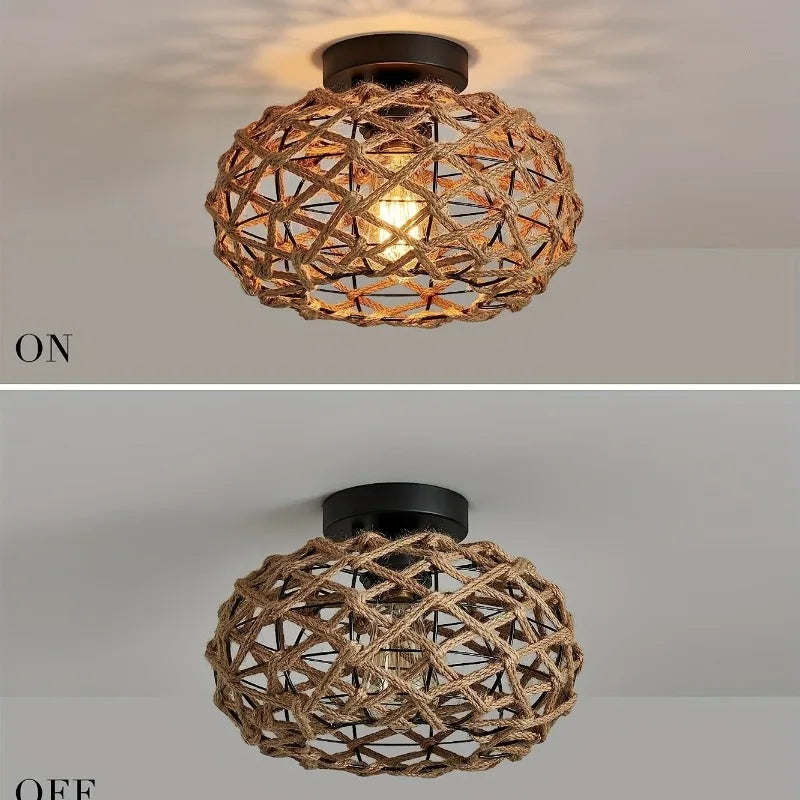 Rope Style Ceiling Light