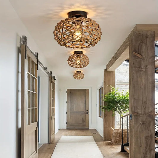 Rope Style Ceiling Light