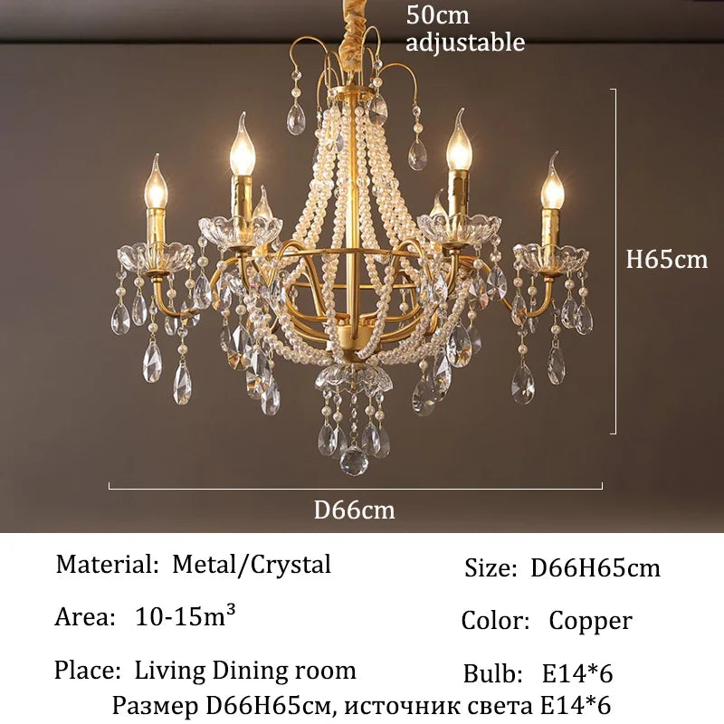 French Crystal Chandelier