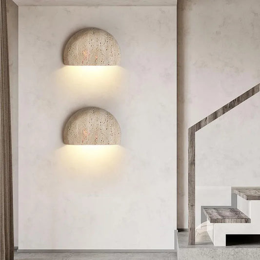 Luna Stone Wall Light