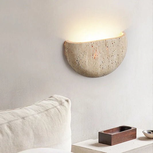 Luna Stone Wall Light