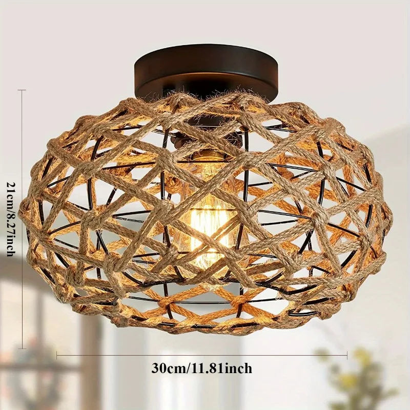 Rope Style Ceiling Light